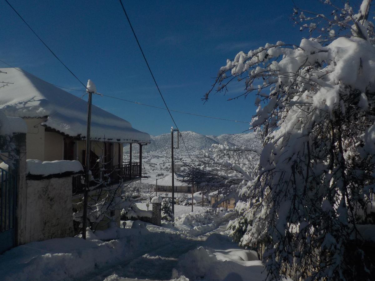 Enoikiazomena Petropoulos Aparthotel Ano Lousoi Exteriör bild