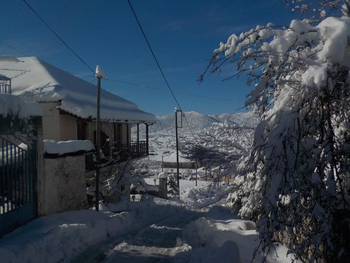 Enoikiazomena Petropoulos Aparthotel Ano Lousoi Exteriör bild